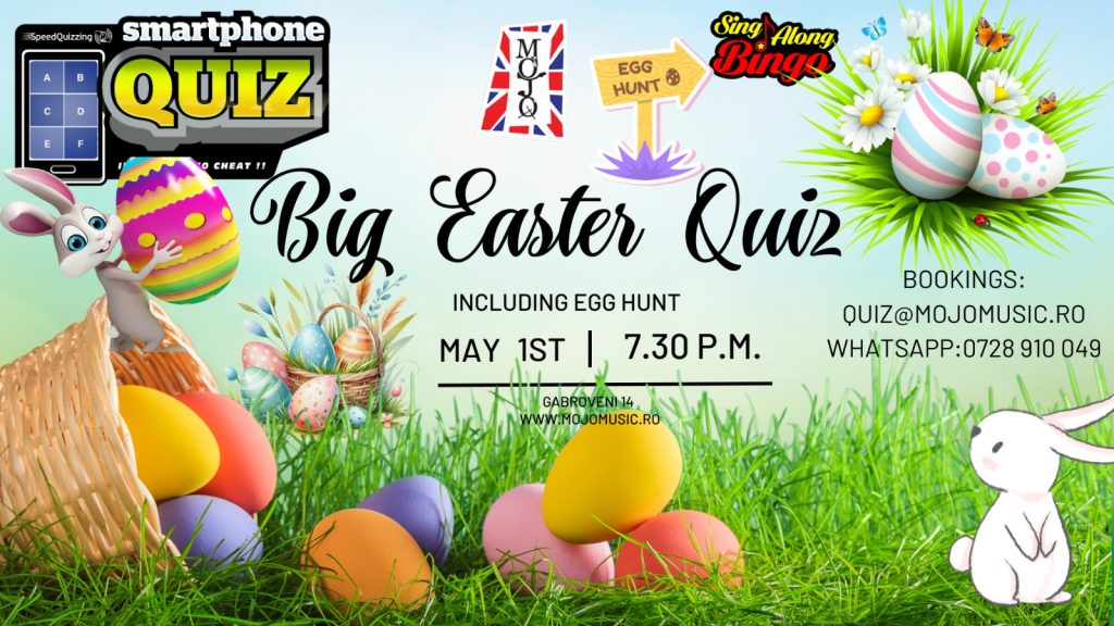 Big Easter Quiz with Sing-Along Bingo!