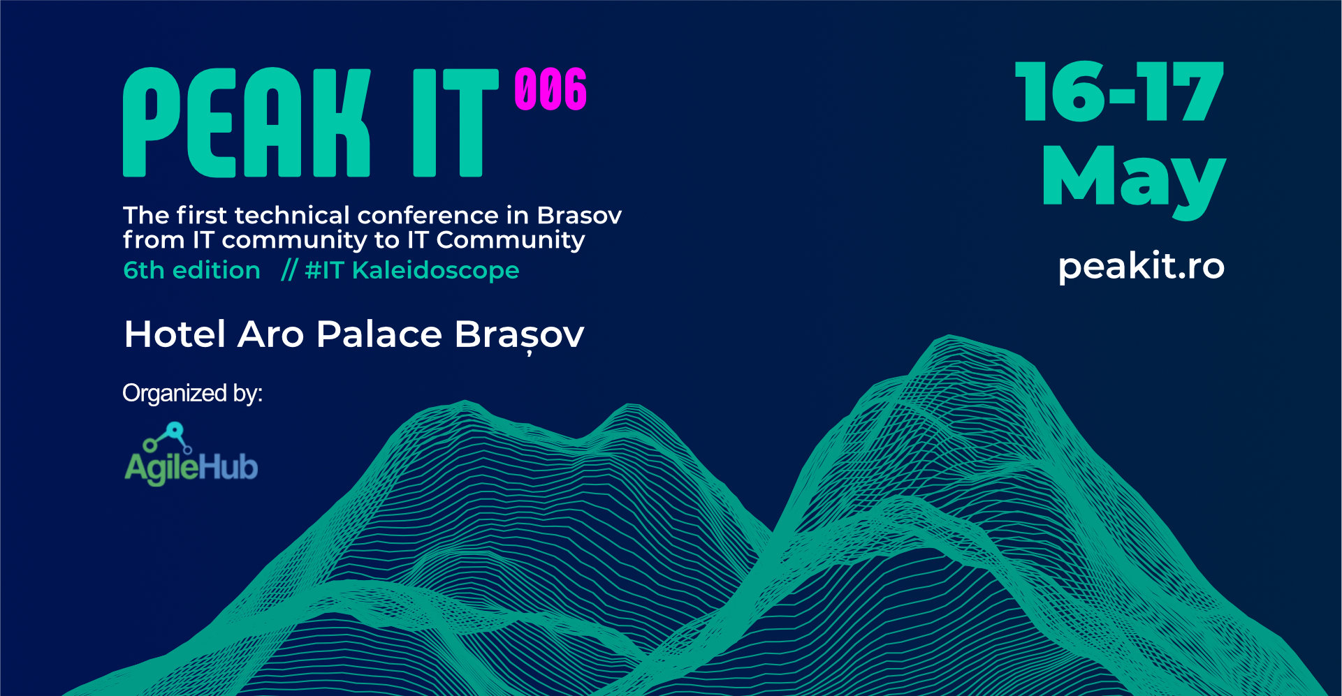 Agile Hub, prin Peak IT #006, da startul pentru cea de-a șasea ediție a conferinței de referință pentru comunitatea IT din Brașov duce mai departe educația gratuită