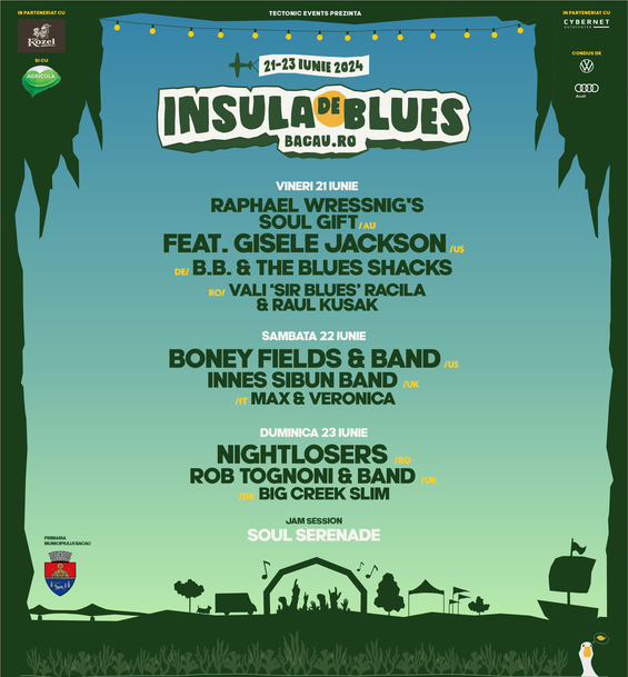 insula de blues lineup