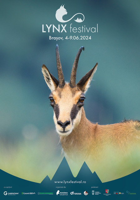 Cea de-a doua ediție LYNX Festival va avea loc între 4 - 9 iunie, prima ediție a festivalului de fotografie și film documentar, dedicat exclusiv naturii, a fost sold-out