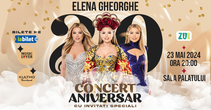 Elena Gheorghe: Concert Aniversar – 20 de ani