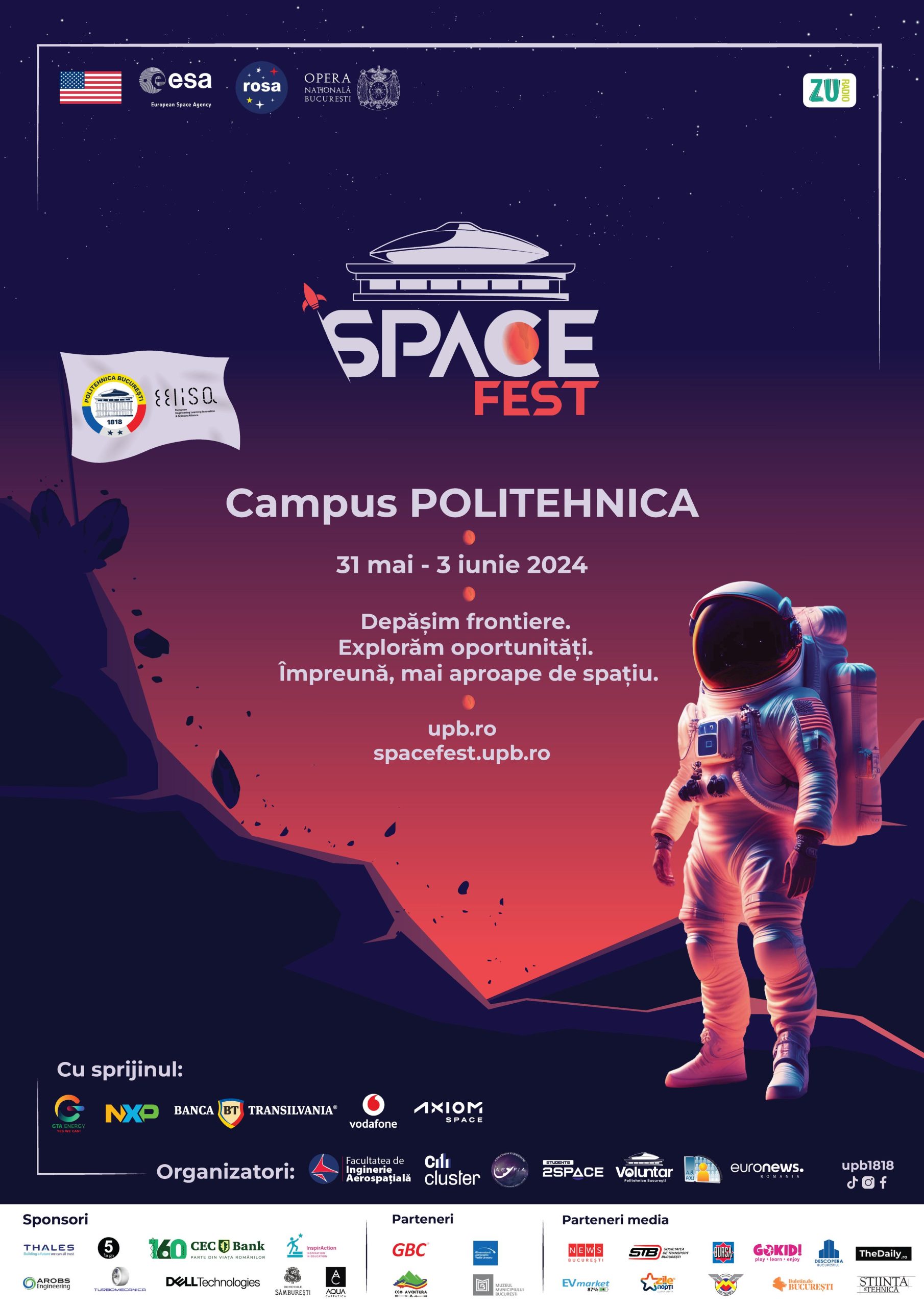 Care sunt principalele proiecte de explorare spațială planificate pentru următoarele decenii?