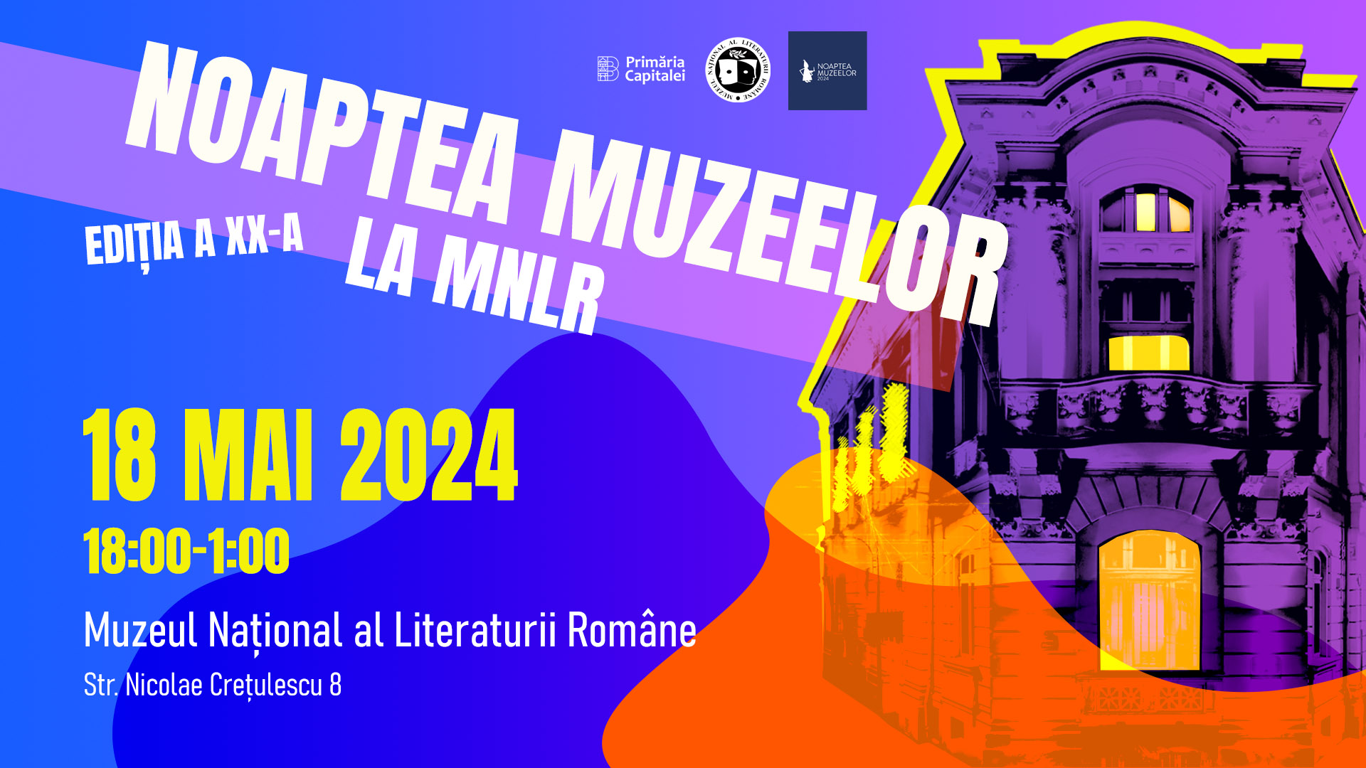 Noaptea muzeelor 2024: regal de evenimente la MNLR