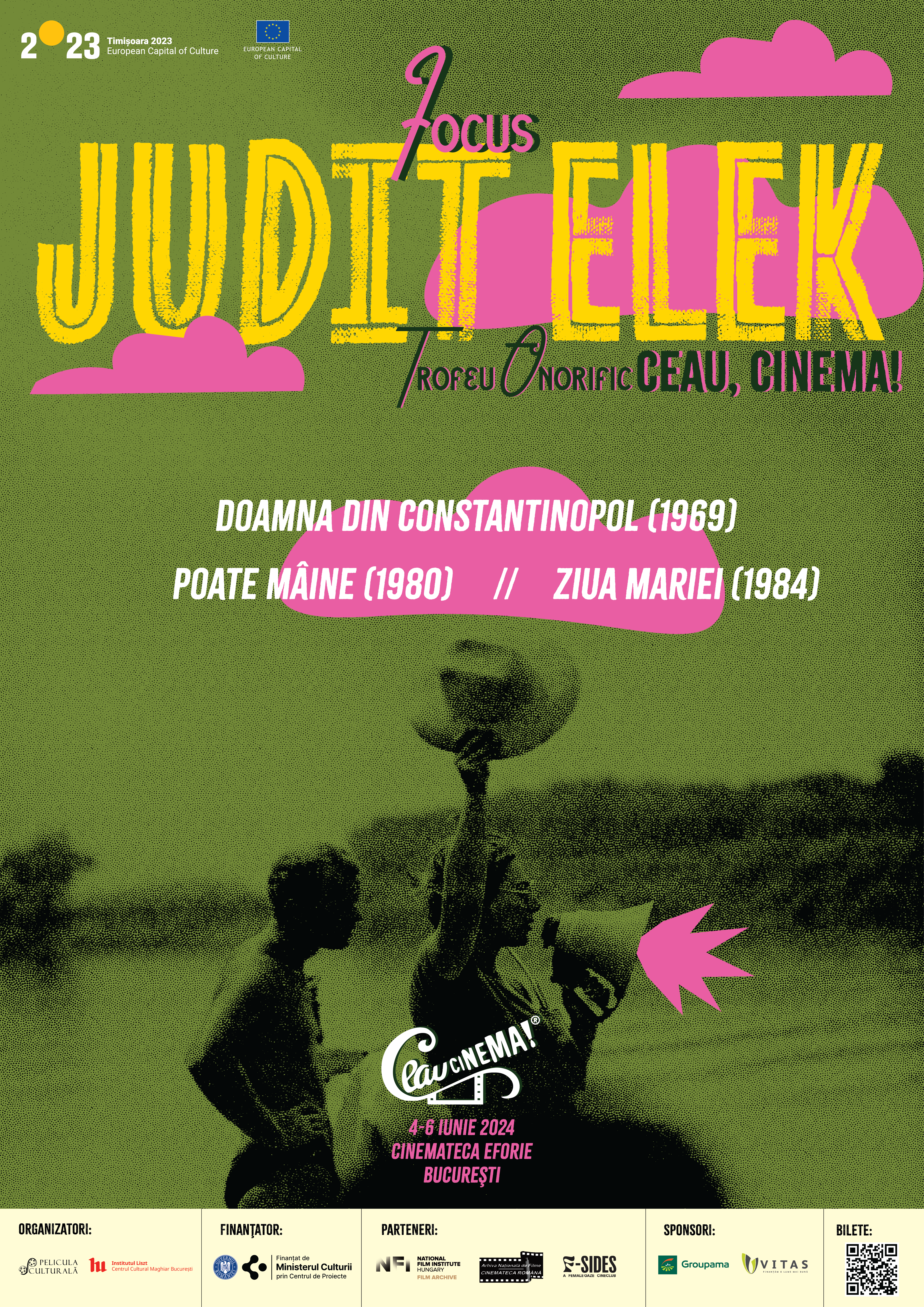 Festivalul Ceau, Cinema! o celebrează pe regizoarea maghiară Judit Elek la Bucureşti şi Timişoara