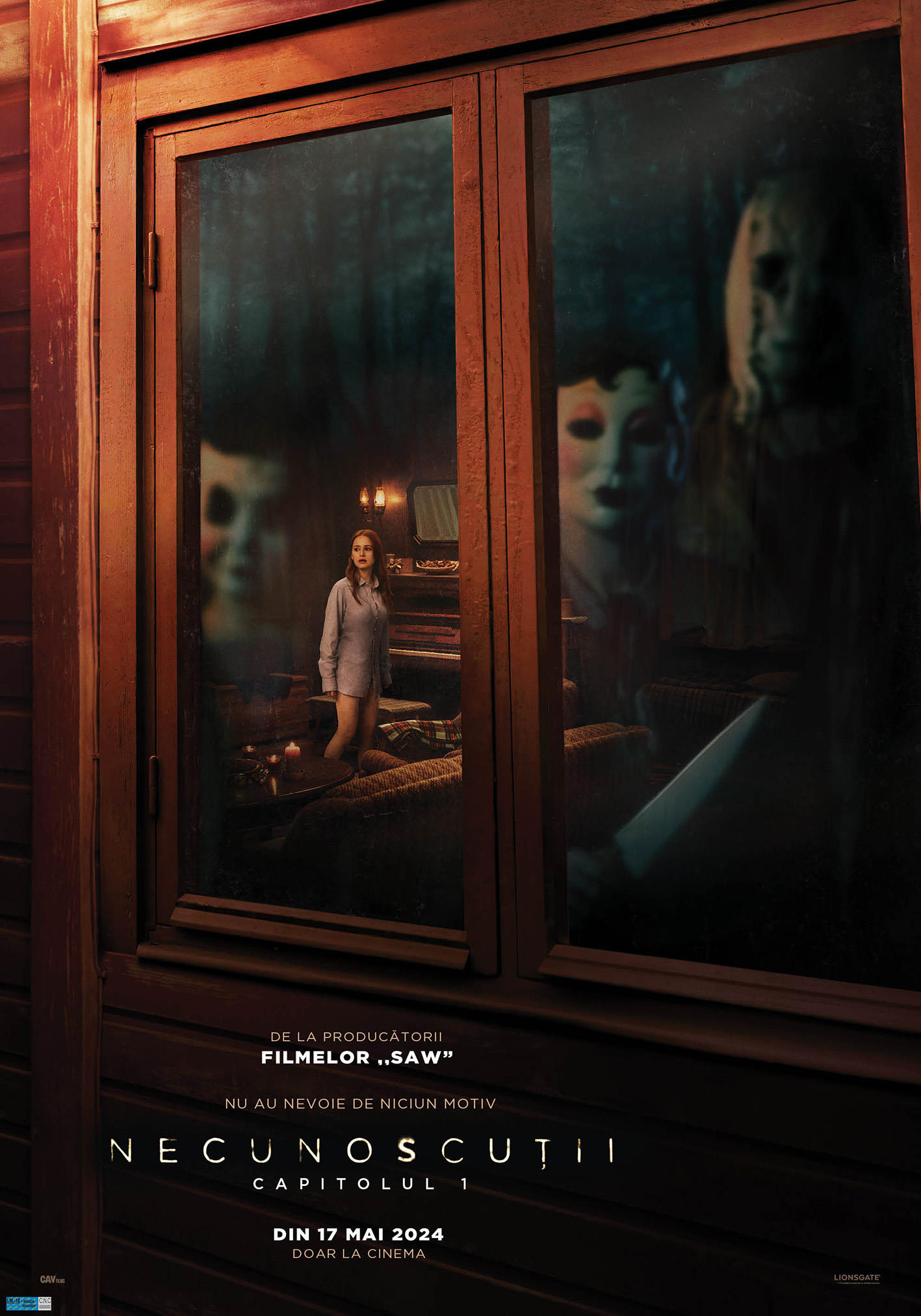 Necunoscuții: Capitolul 1, primul film dintr-o trilogie horror de la producătorii filmelor &bdquo;SAW&rdquo;, din mai doar la cinema