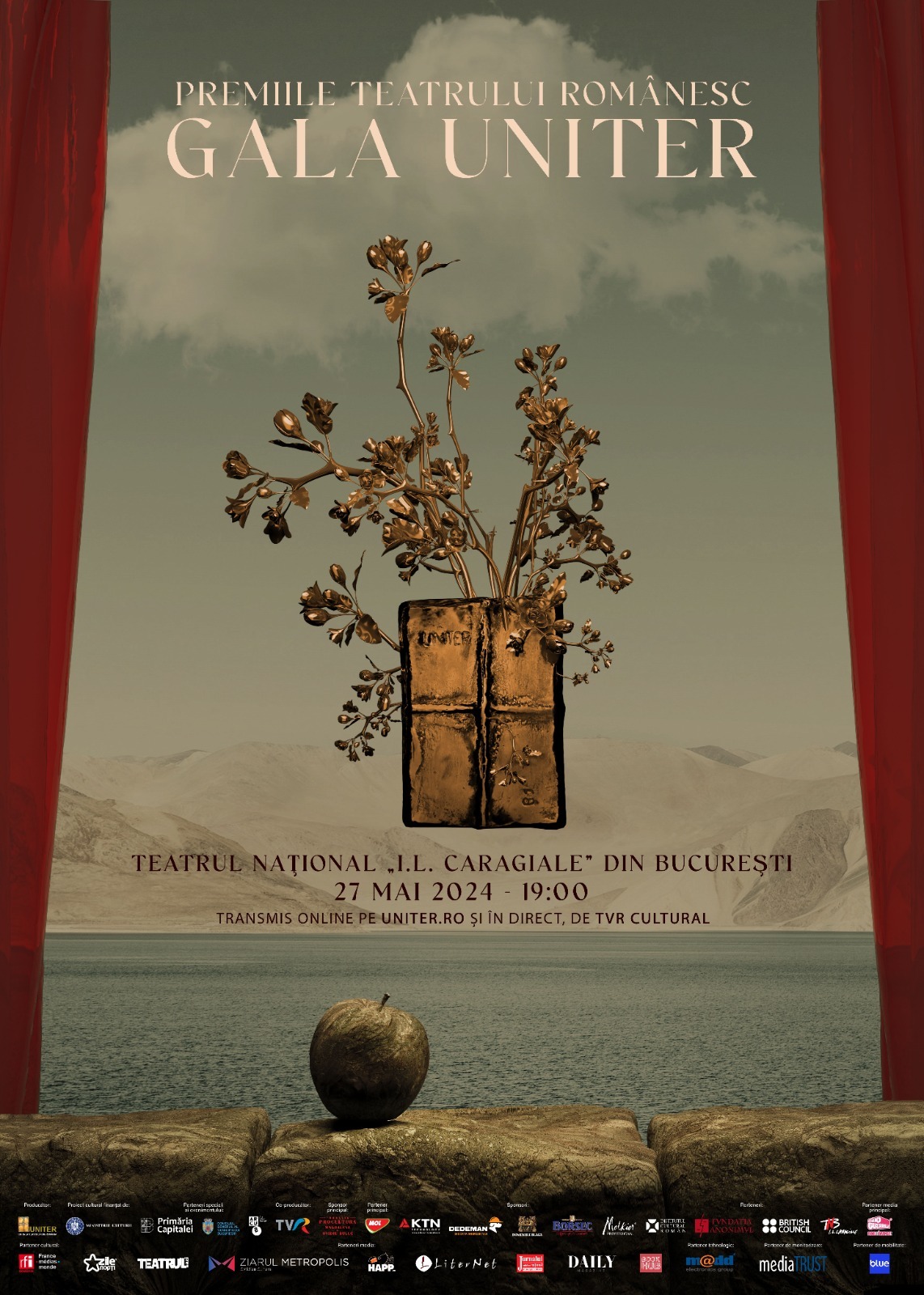 GALA UNITER 2024 - &icirc;n așteptarea Premiilor Teatrului Rom&acirc;nesc