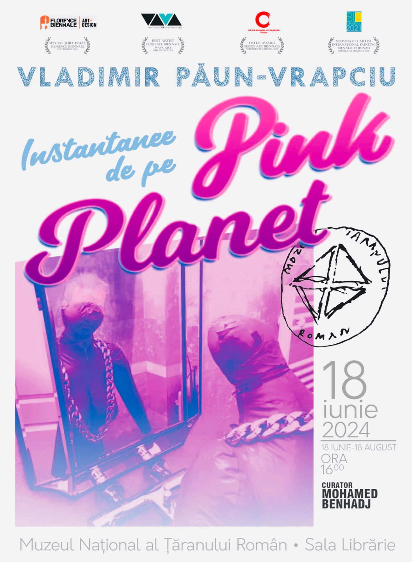 PINK PLANET, expoziție de pictură de Vladimir Păun-Vrapciu