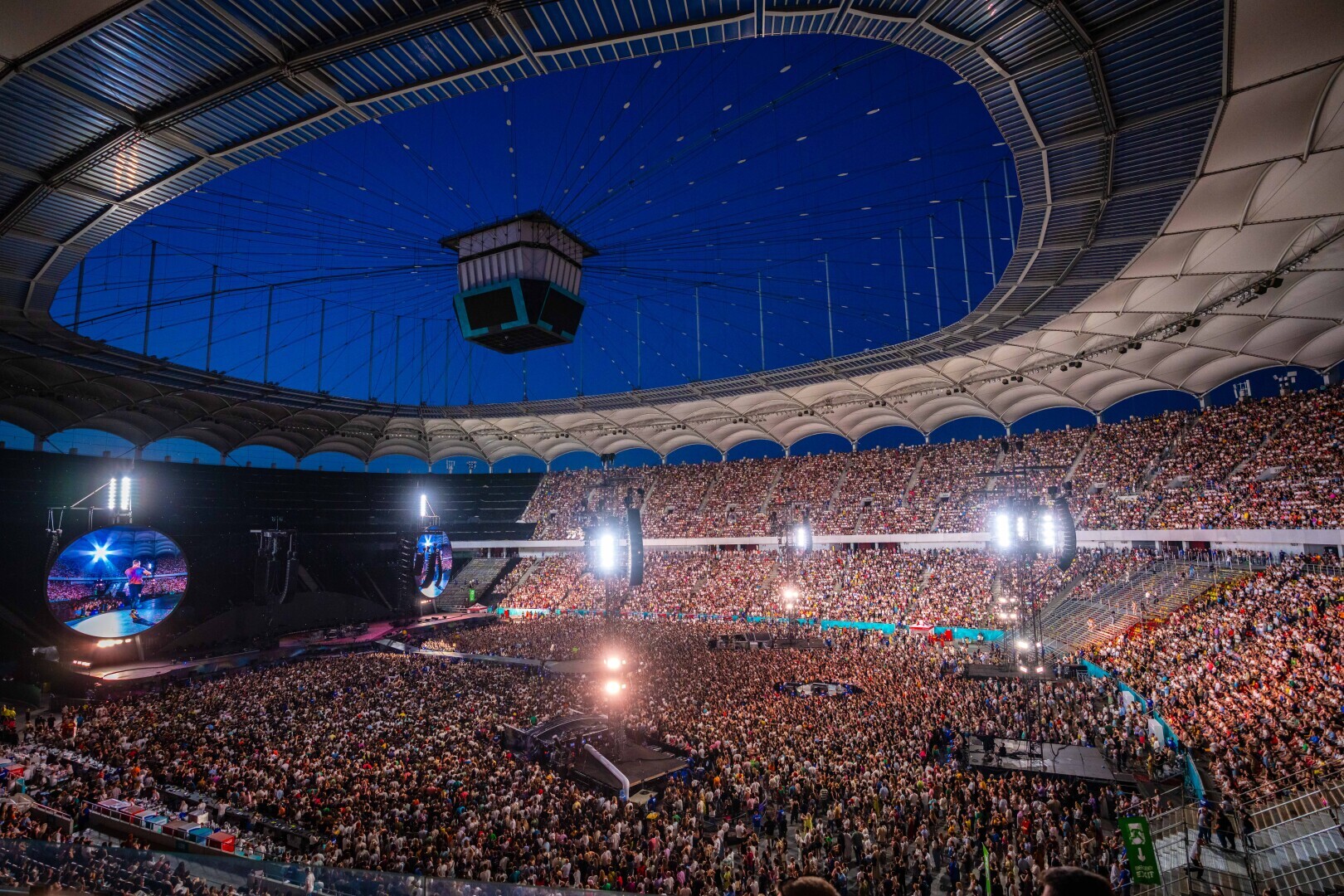 Trupa COLDPLAY a susținut două show-uri memorabile pe Arena Națională din București