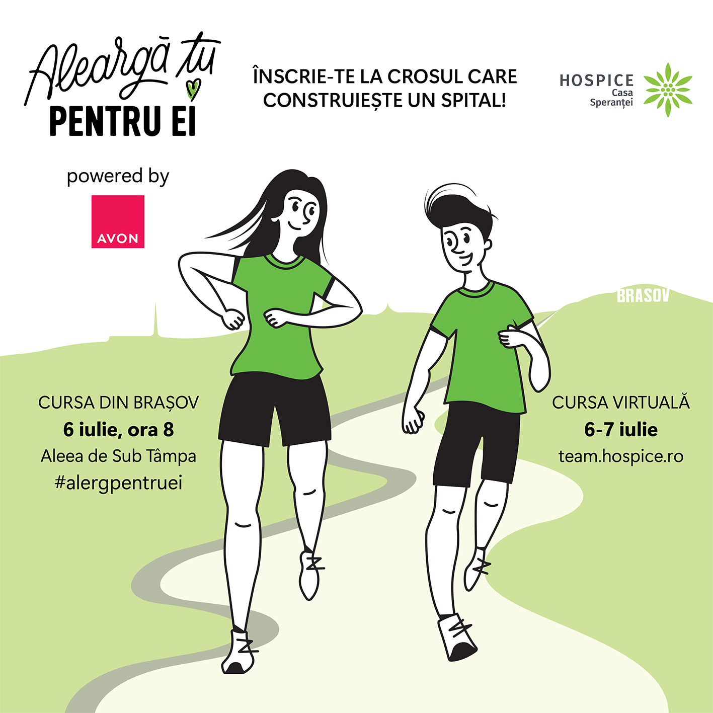 „Aleargă TU pentru EI” - Înscrie-te la crosul care construiește un spital !