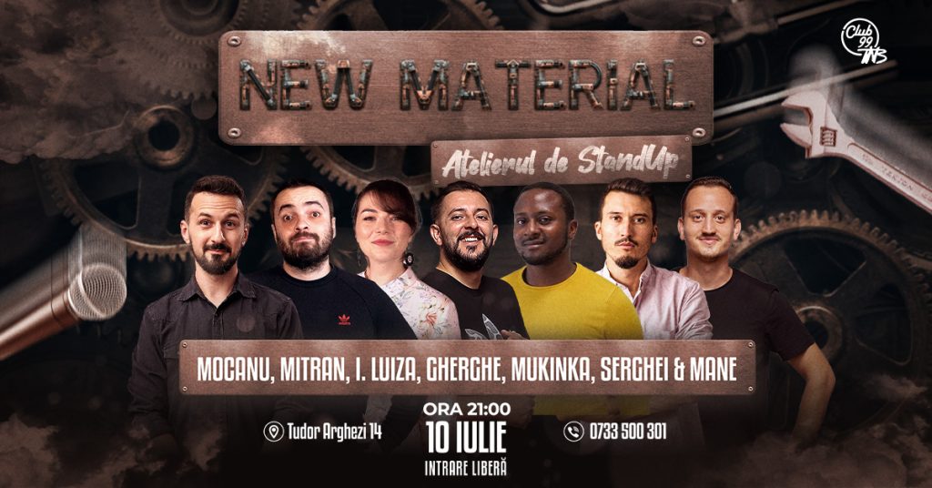 New Material - Mocanu, Mitran, Luiza, Gherghe, Serghei, Mane & Mukinka | Stand Up Comedy