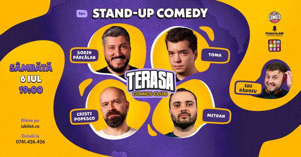Stand-up Comedy cu Sorin, Toma, Popesco și Mitran
