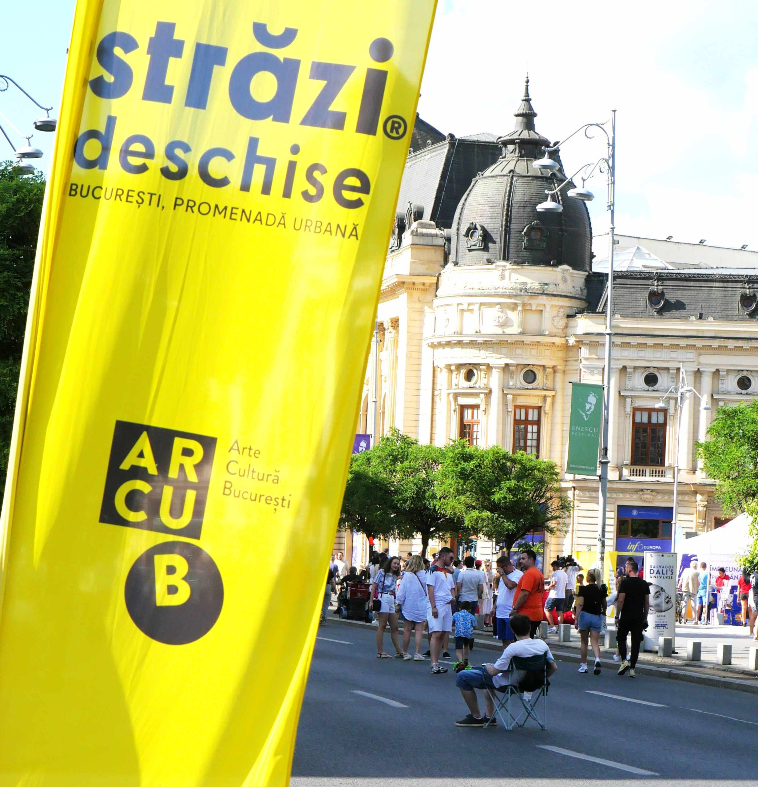 Weekend festival la „Străzi Deschise, București – Promenadă Urbană”: concerte, spectacole de teatru, ateliere creative pe Calea Victoriei și în sectorul 6