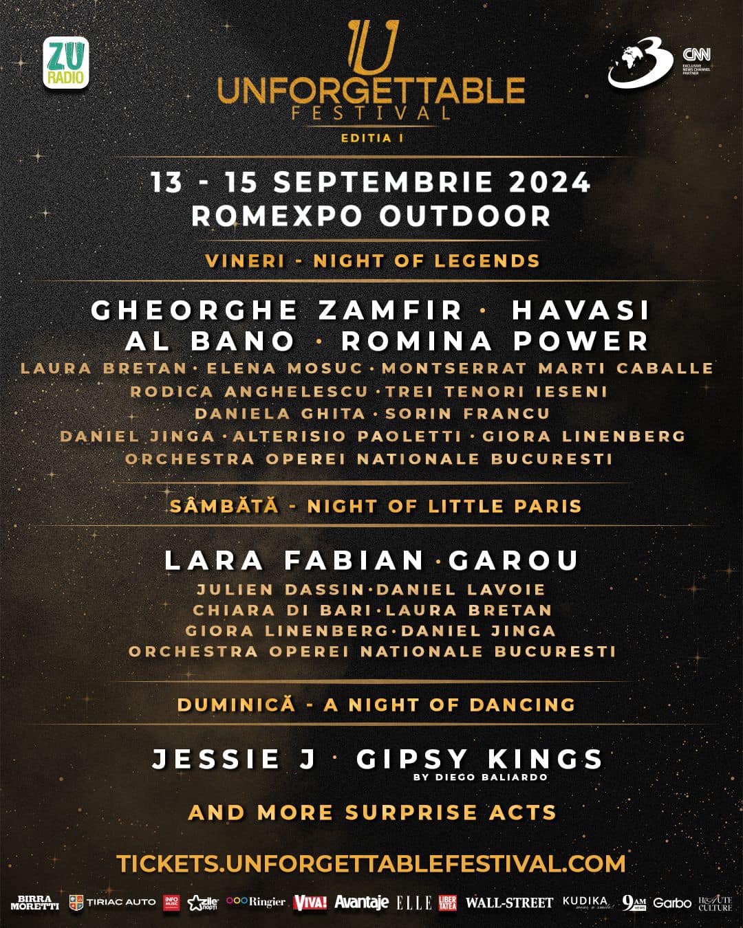 Unforgettable Festival 2024 lineup