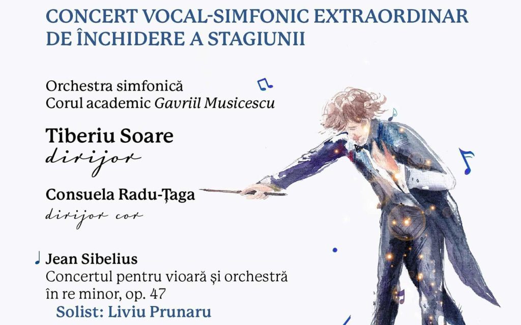 Concert vocal-simfonic extraordinar de închidere a stagiunii
