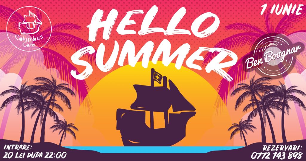 hello summer by dj ben boognar