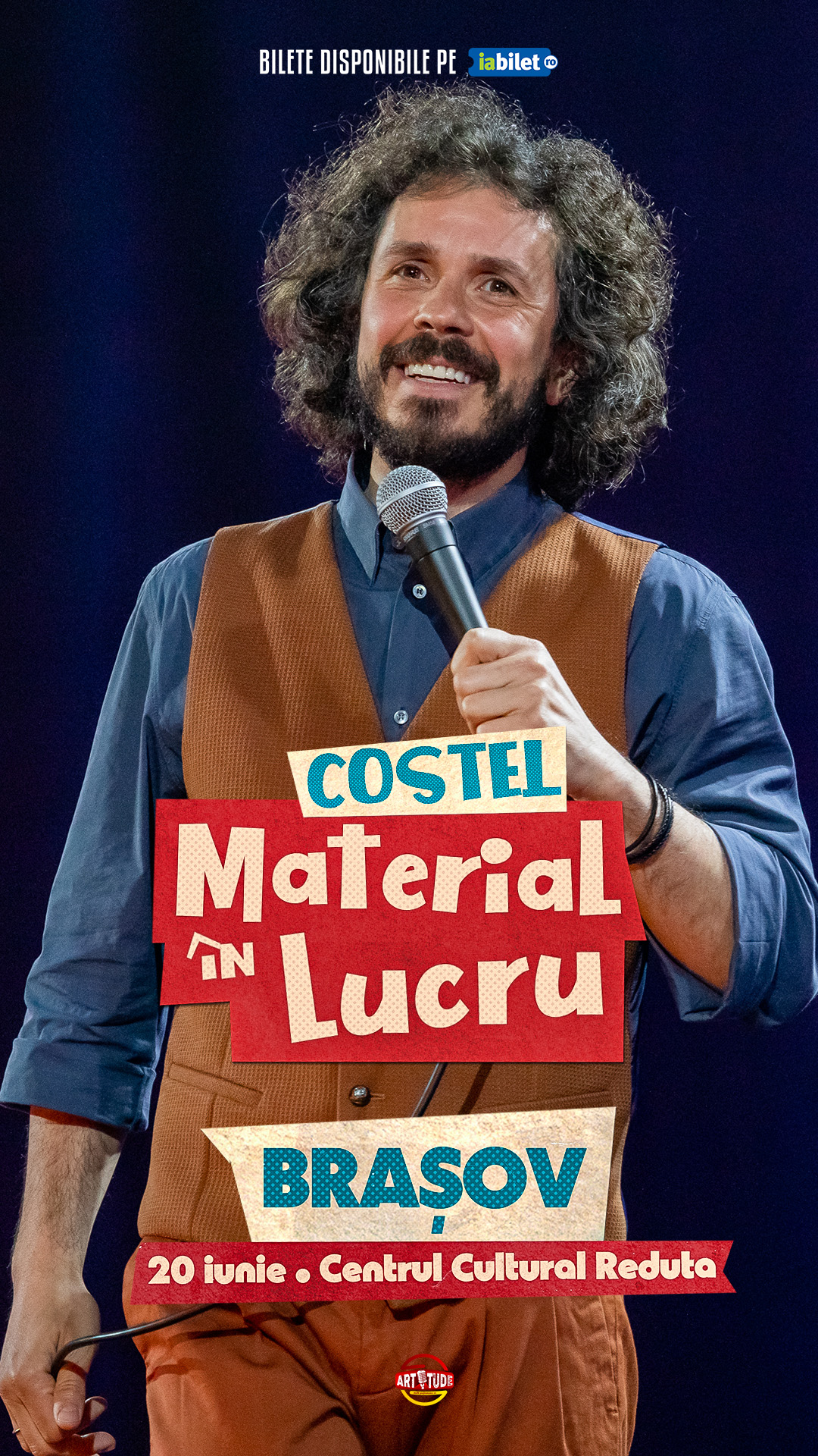 Stand up comedy show cu COSTEL la Brașov