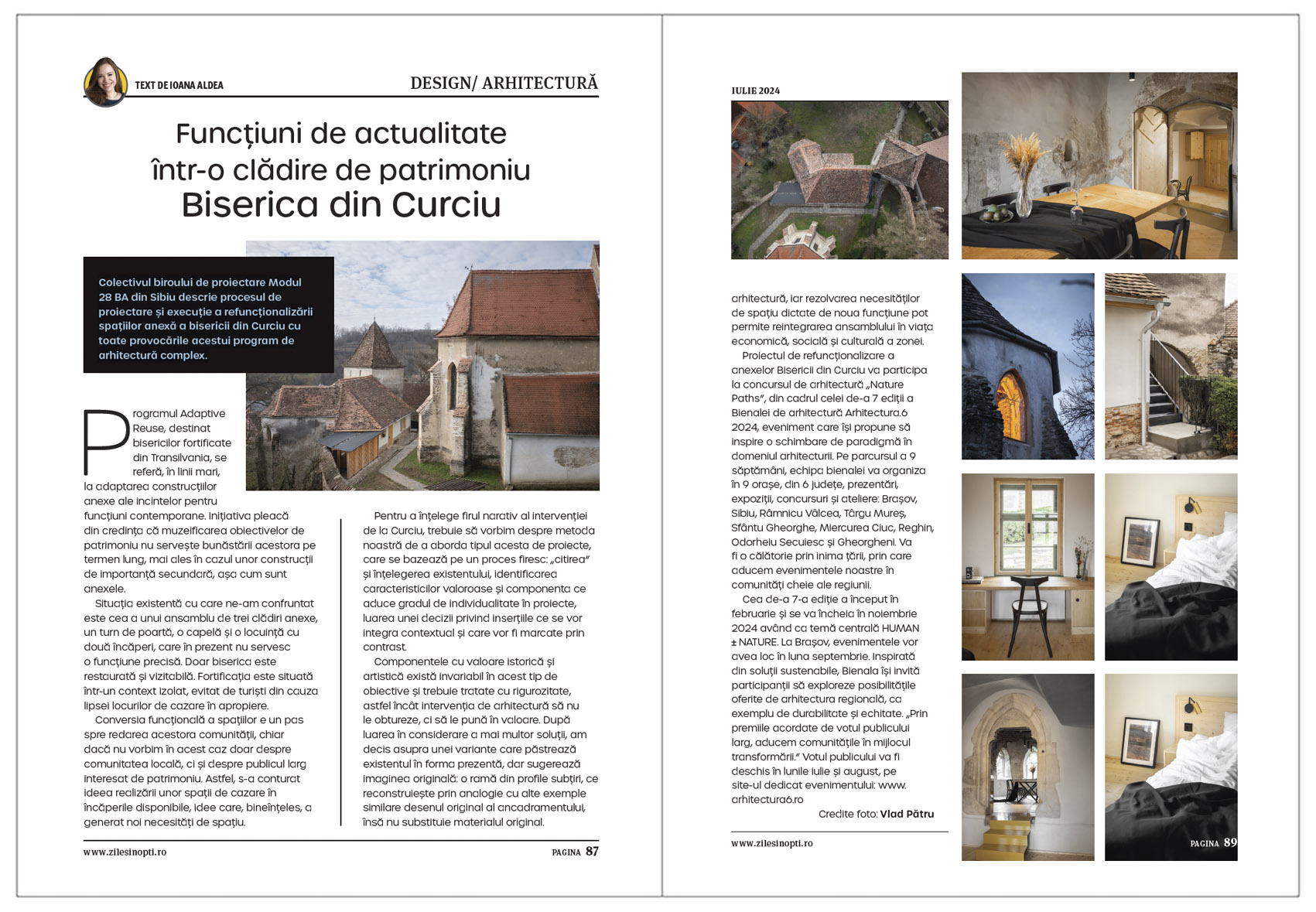 A apărut noul număr al revistei Zile și Nopți, ediția de iulie