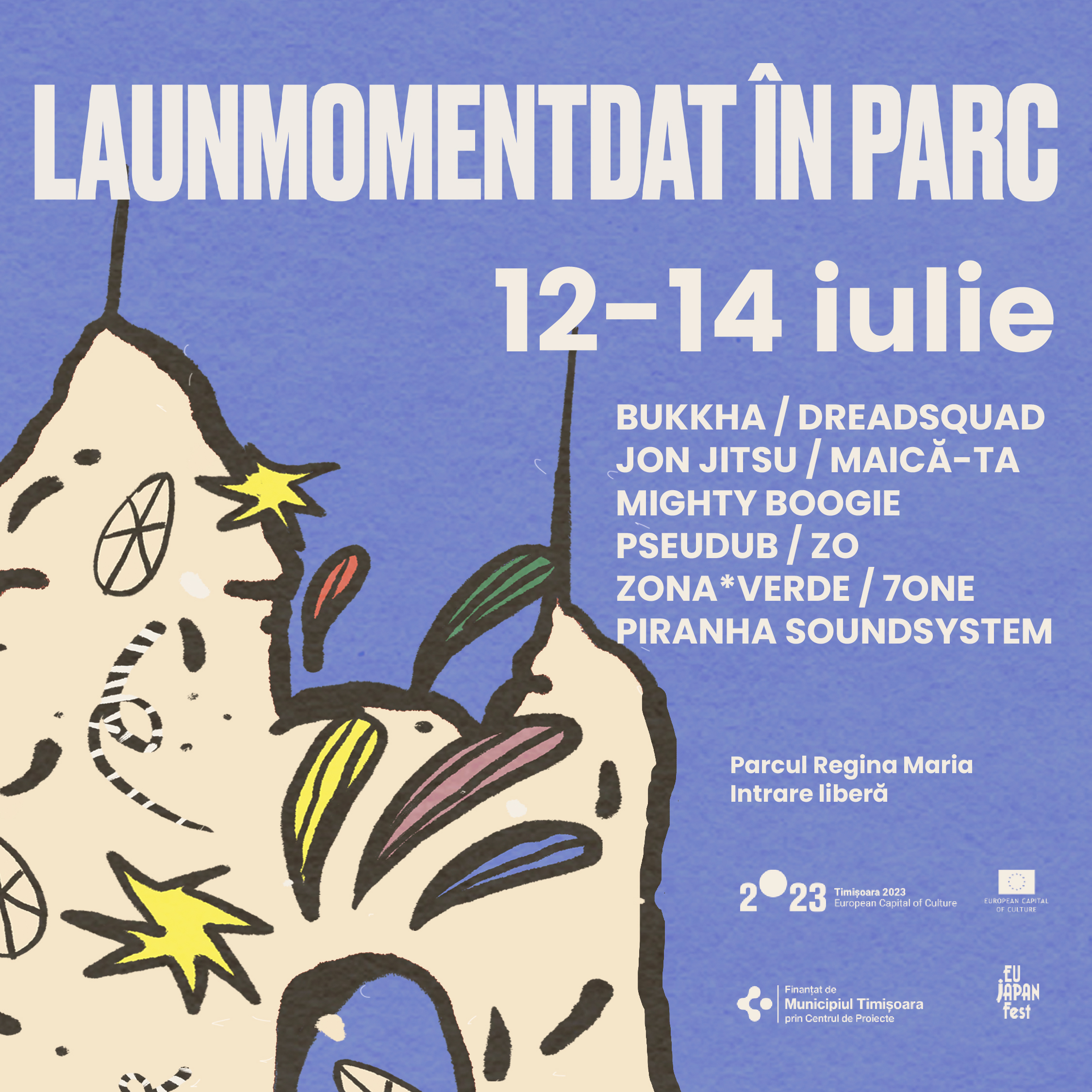 Vibrații dub și influențe electrice, la o nouă ediție Launmomentdat &icirc;n parc 2024