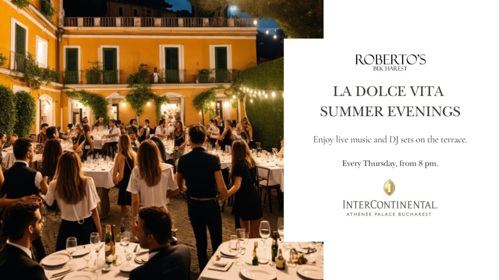 La Dolce Vita: Music and Cocktails on Roberto's Terrace