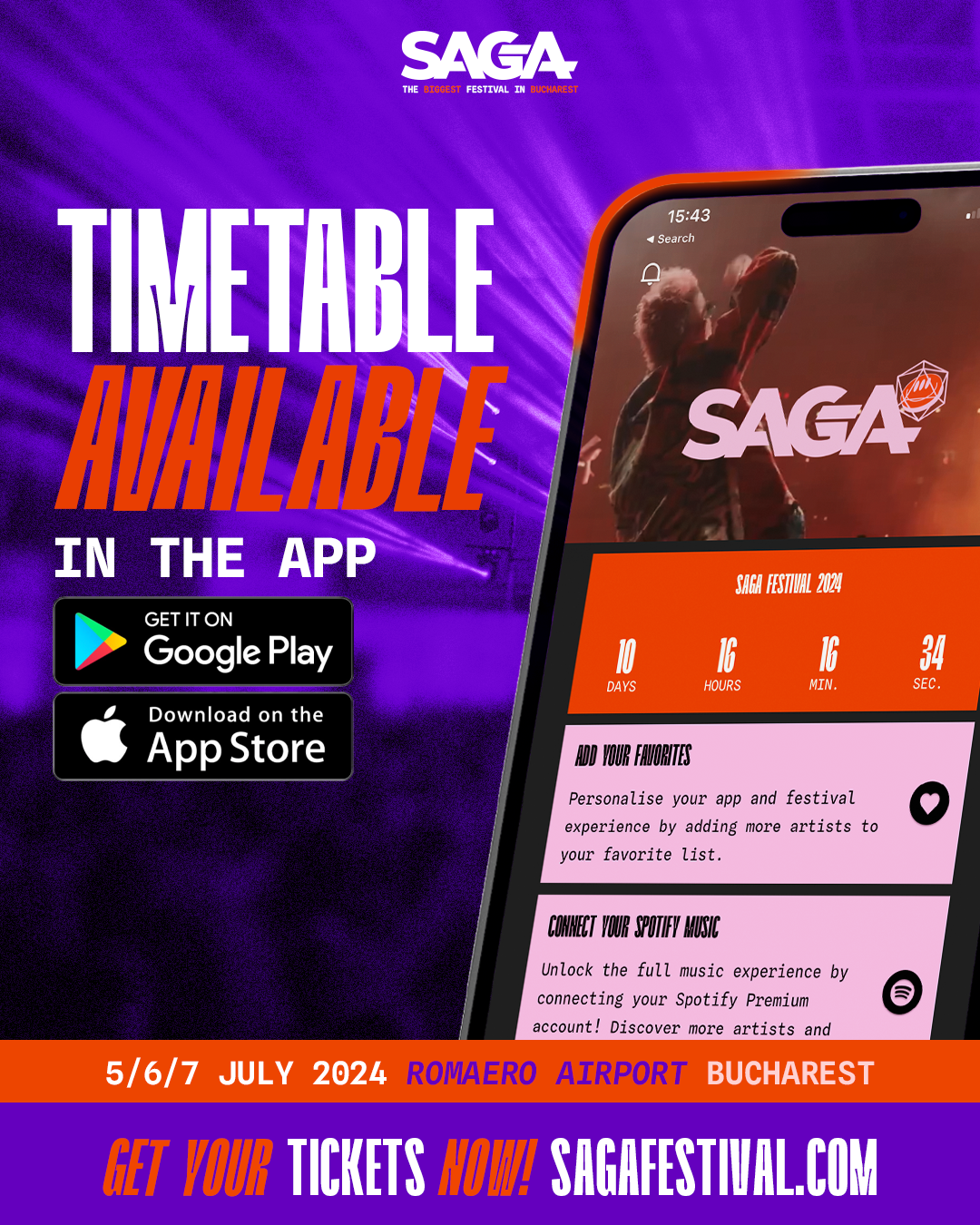 Tot ce trebuie să știi despre SAGA festival&nbsp;