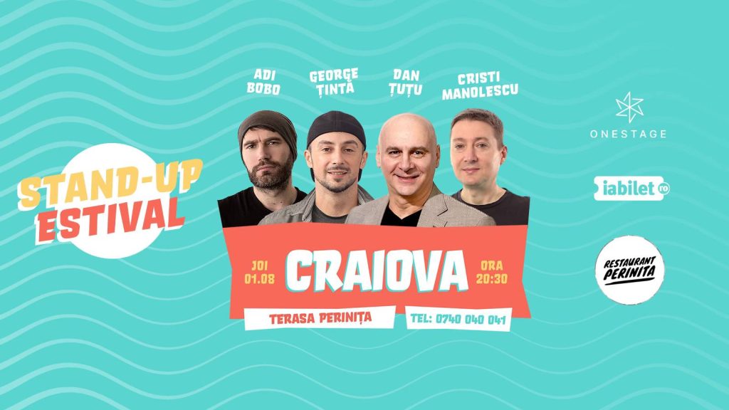 Stand Up cu Țuțu, Adi Bobo, Manolescu și Țintă @ Restaurant Perinița