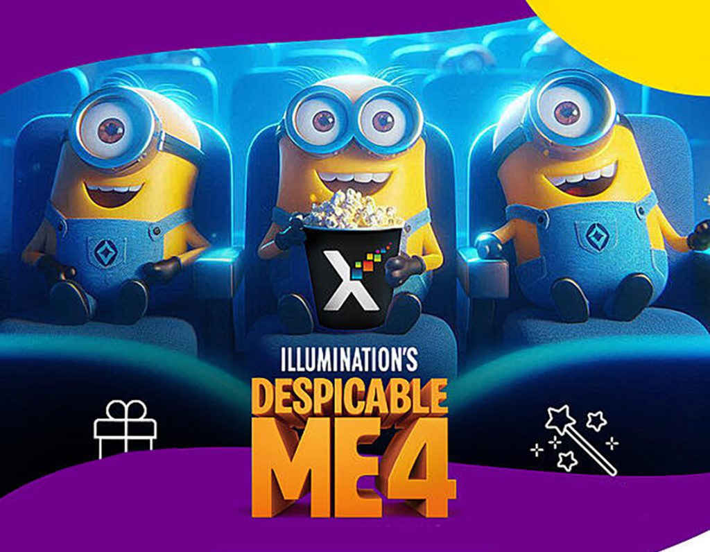 CINEMAX Veranda vă invită la KIDS MOVIE DAY - DESPICABLE ME 4!