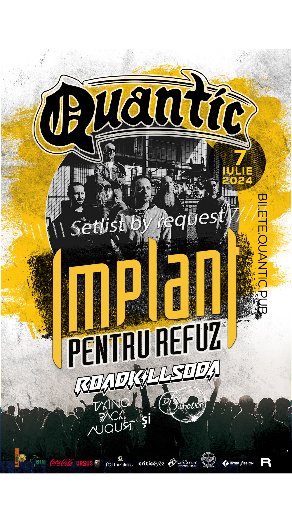 Concert "Setlist by Request" Implant Pentru Refuz