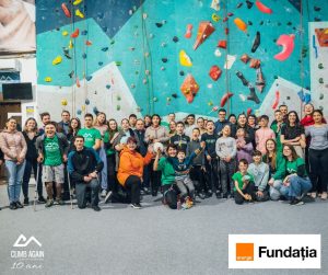 proiect escaladă copii cu dizabilități Climb Again Iași