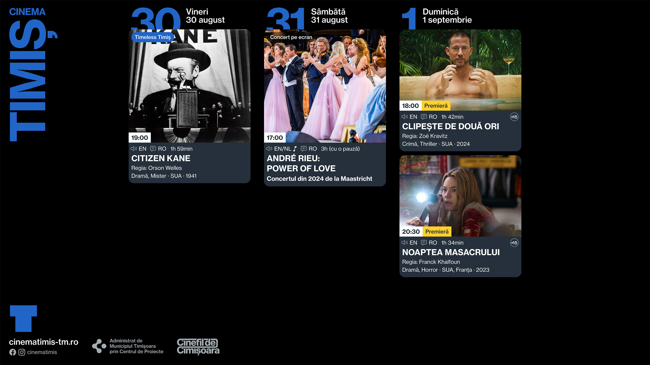 Săptăm&acirc;na aceasta se redeschide Cinema Victoria și Cinema Timiș