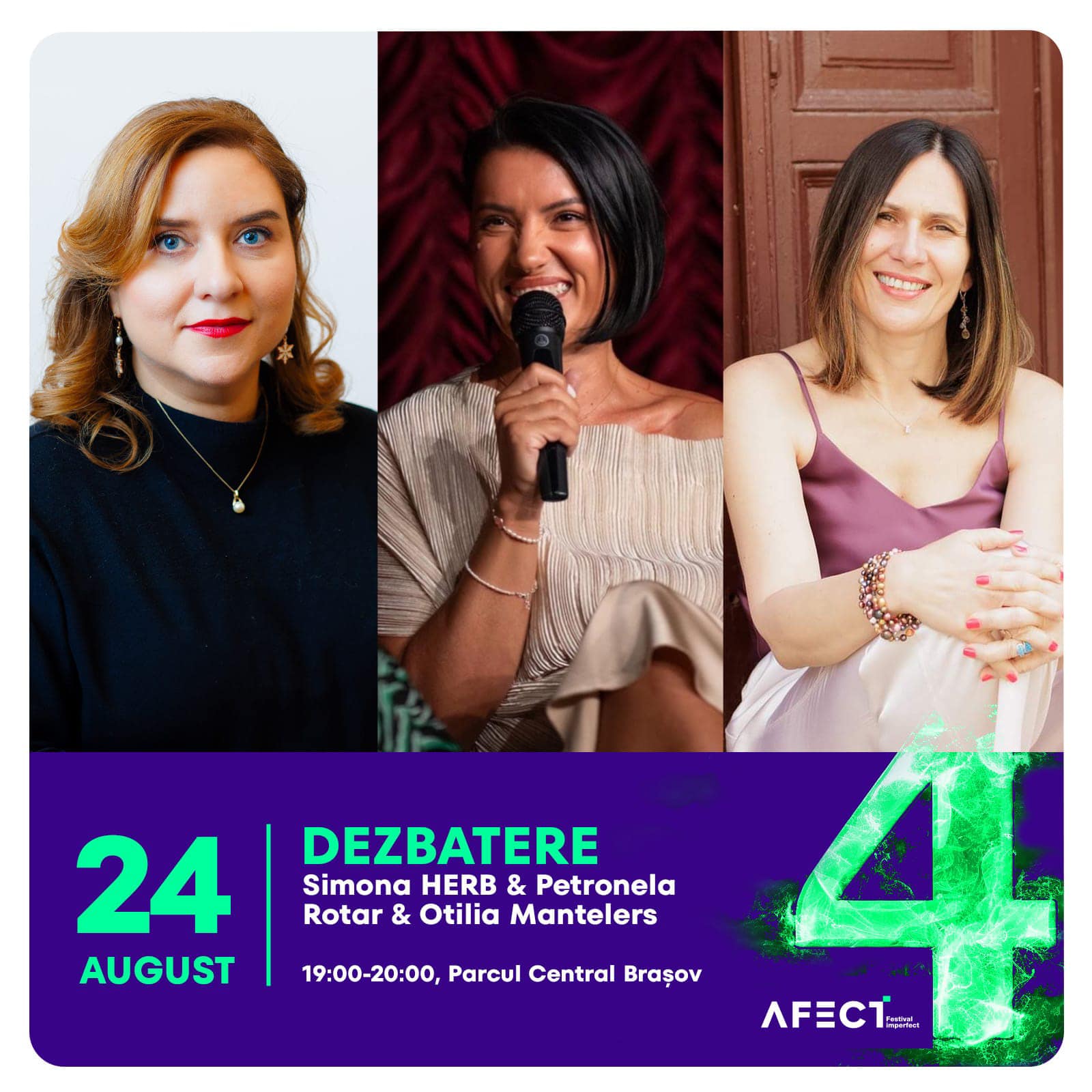 A patra ediție AFECT – festival imperfect, la final de săptămână, în Brașov
