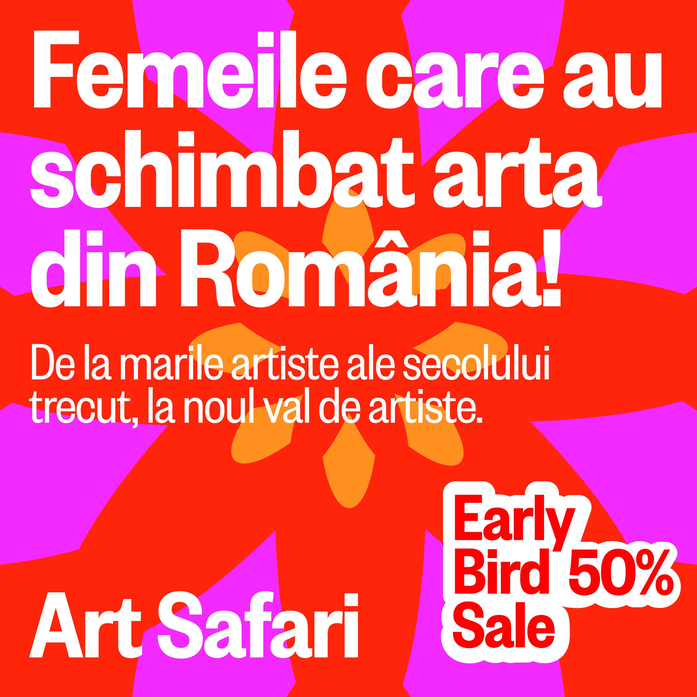 Art Safari Femei, o nouă ediție din 6 septembrie!