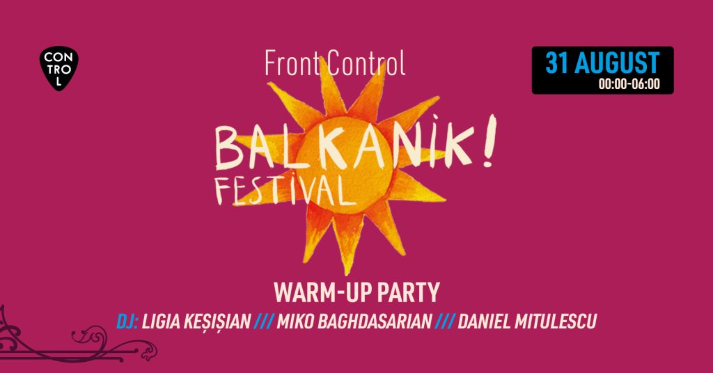 Balkanik Warm-Up Party | Front Control