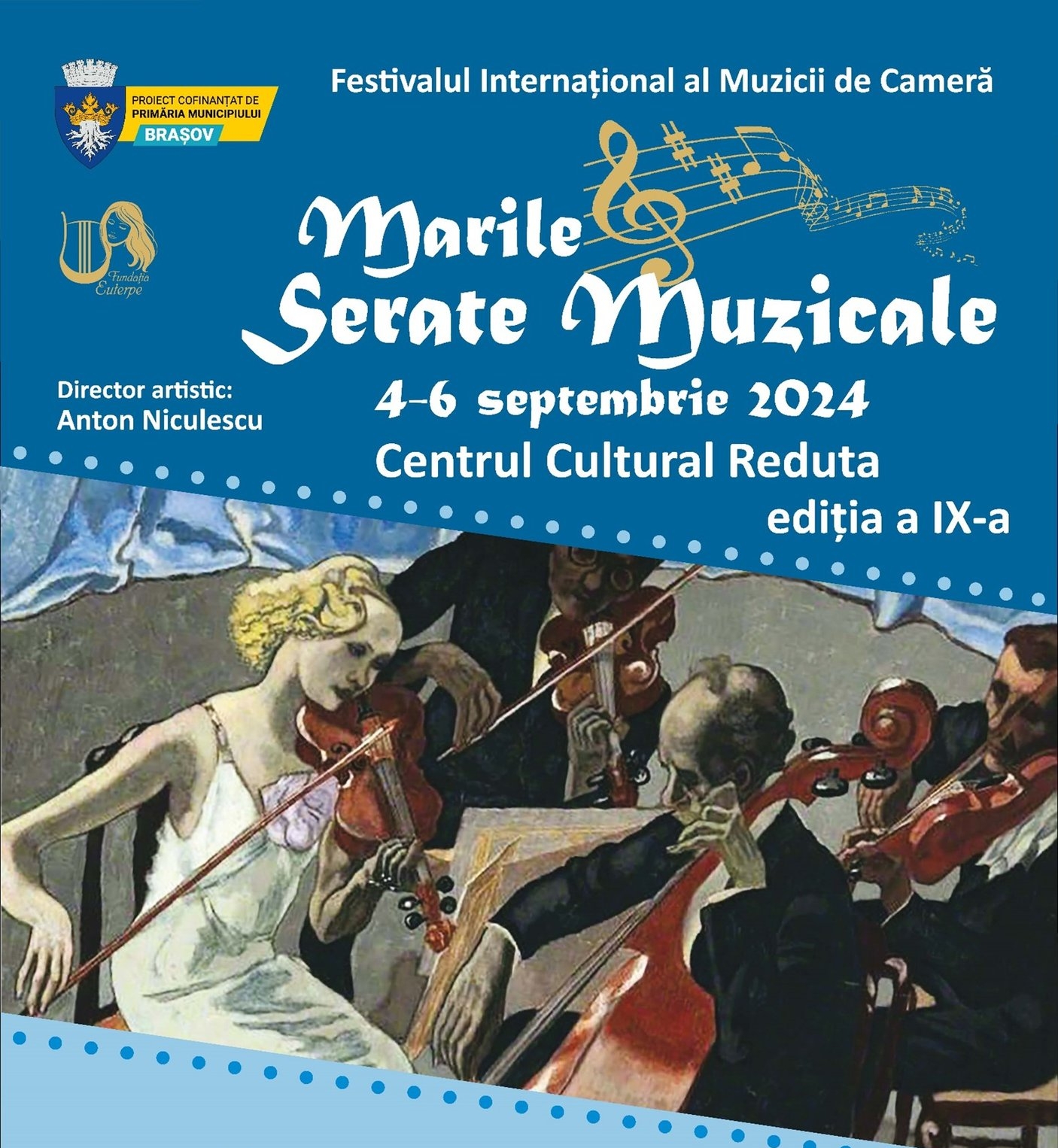 Festivalul international al muzicii de camera marile serate muzicale afis