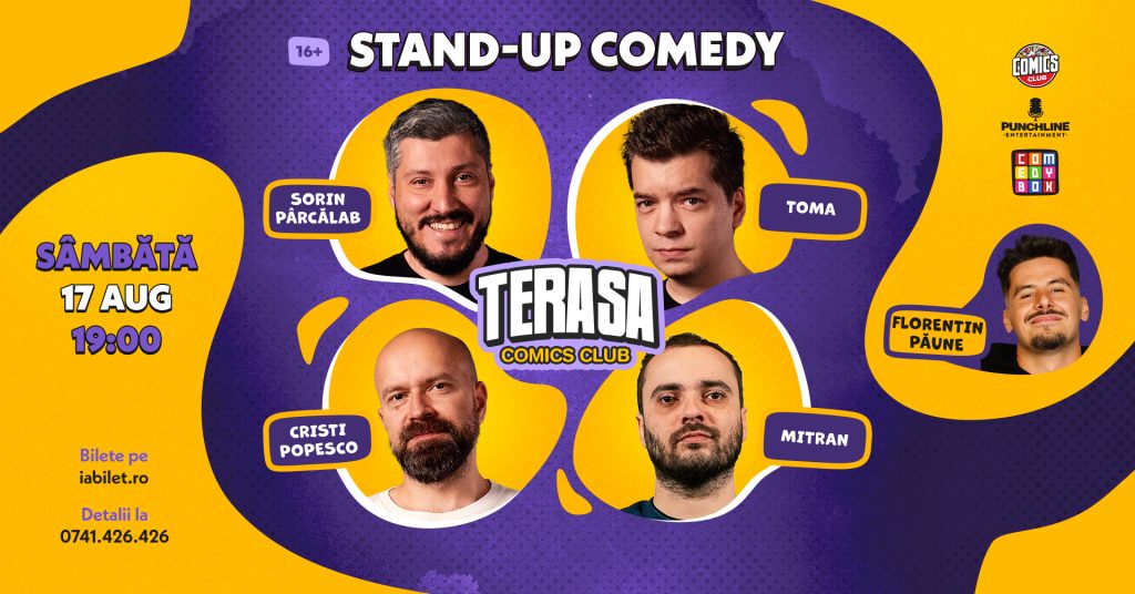 Stand-up Comedy cu Sorin, Toma, Popesco și Mitran
