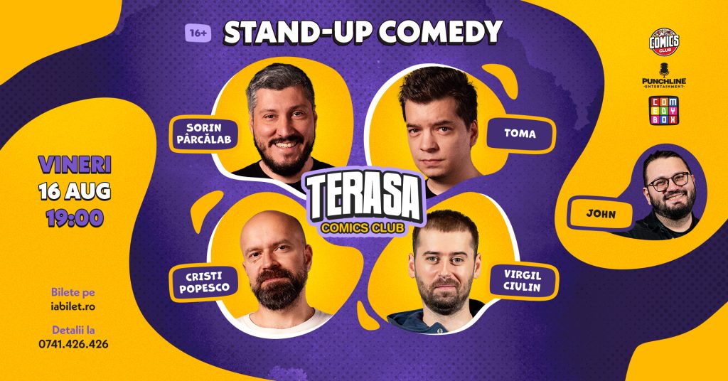 Stand-up Comedy cu Sorin, Toma, Popesco și Virgil