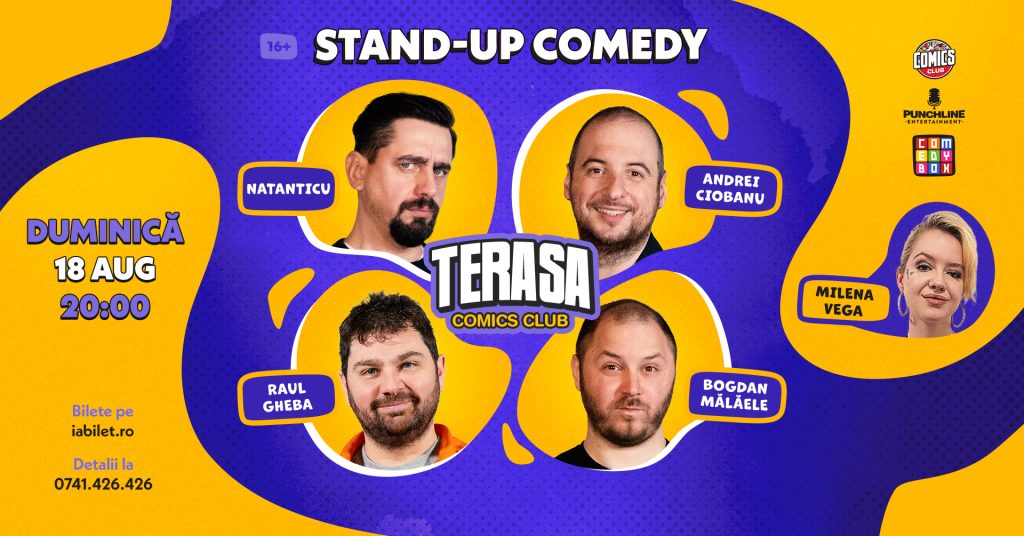 Stand-up comedy cu Raul, Natanticu, Ciobanu și Mălăele