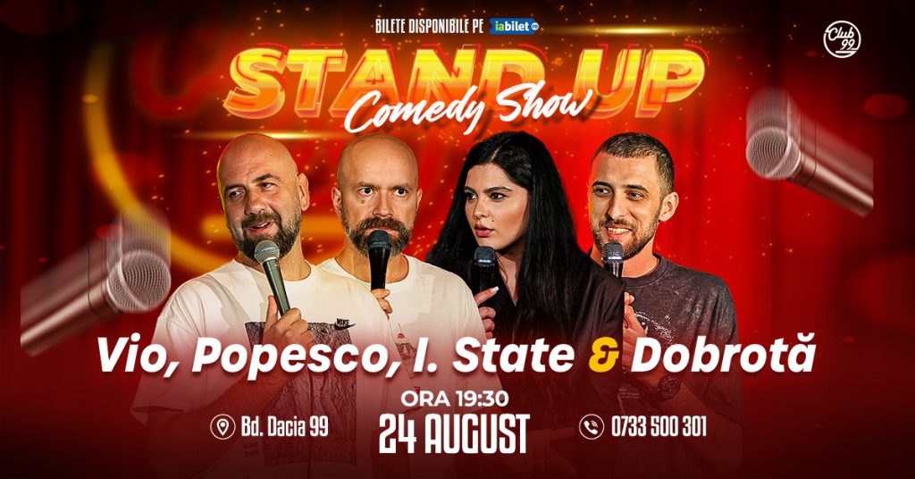 Vio, Popesco, Ioana State & Dobrotă | Stand Up Comedy