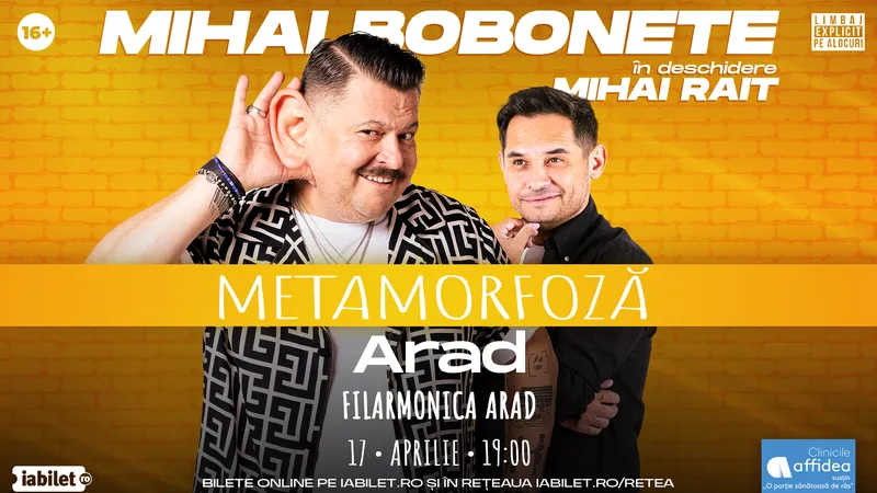 Stand up comedy cu Mihai Bobonete