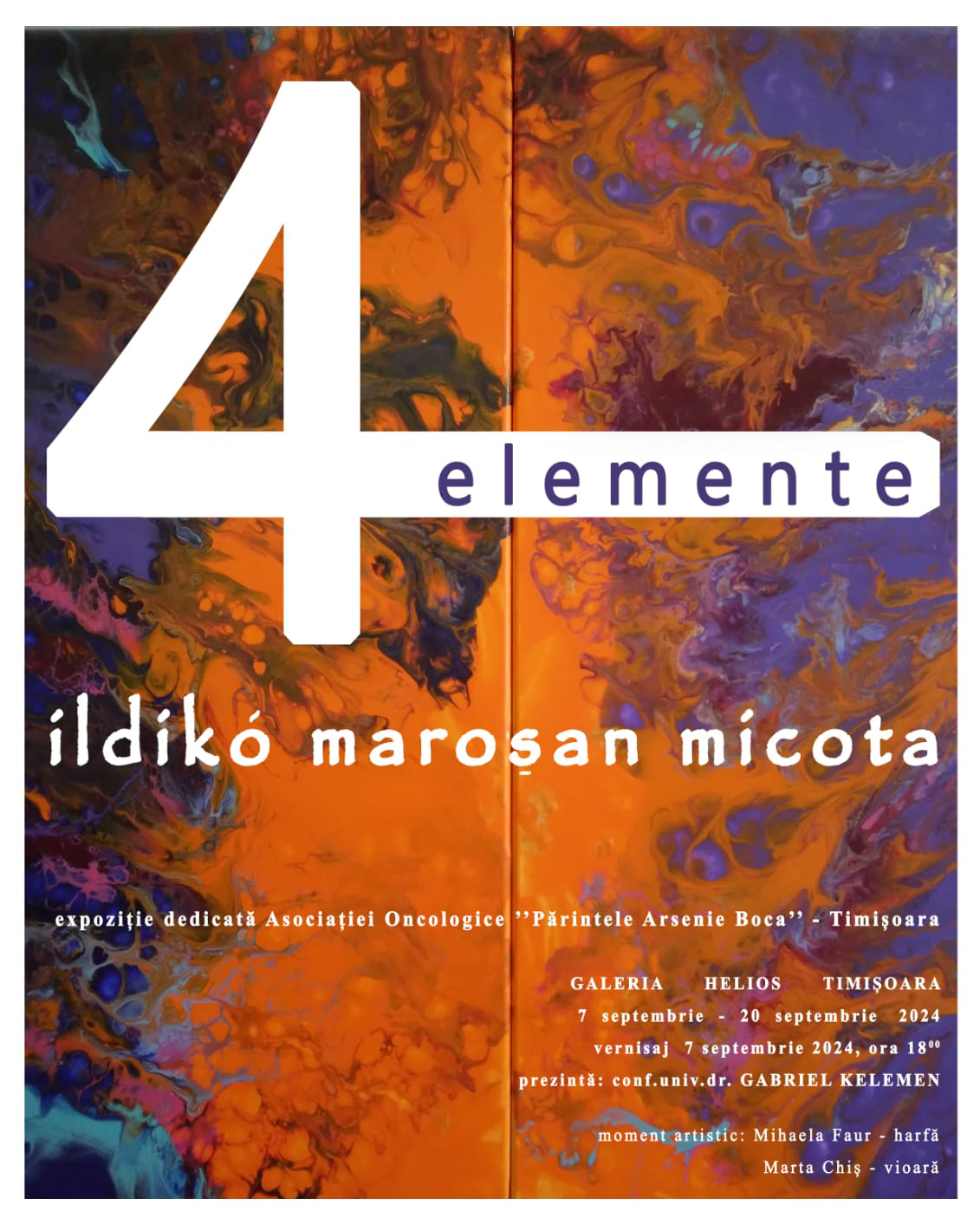 „4 ELEMENTE” - Expoziție în scop caritabil