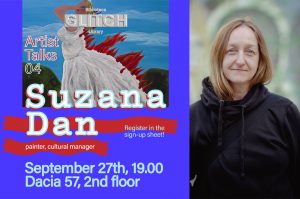 SUZANA DAN la Biblioteca Glitch: despre artă, cărți și poveștile din spatele Nopții Albe a Galeriilor
