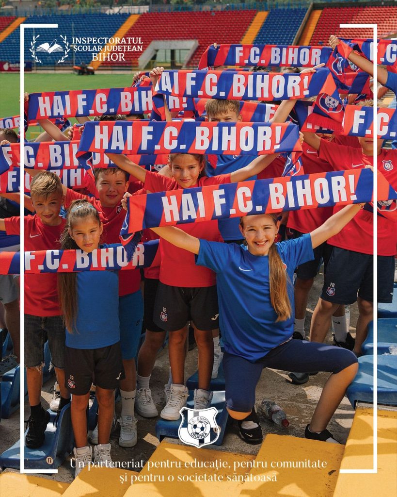 Parteneriat semnat între FC Bihor Oradea și Inspectoratul Școlar Județean Bihor!