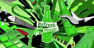 Heineken sparge tiparele muzicale cu o nouă ediție a evenimentului Refresh Your Music