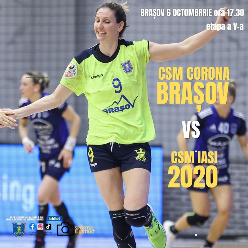 Handbal: CSM Corona Brașov – CSM Iași 2020