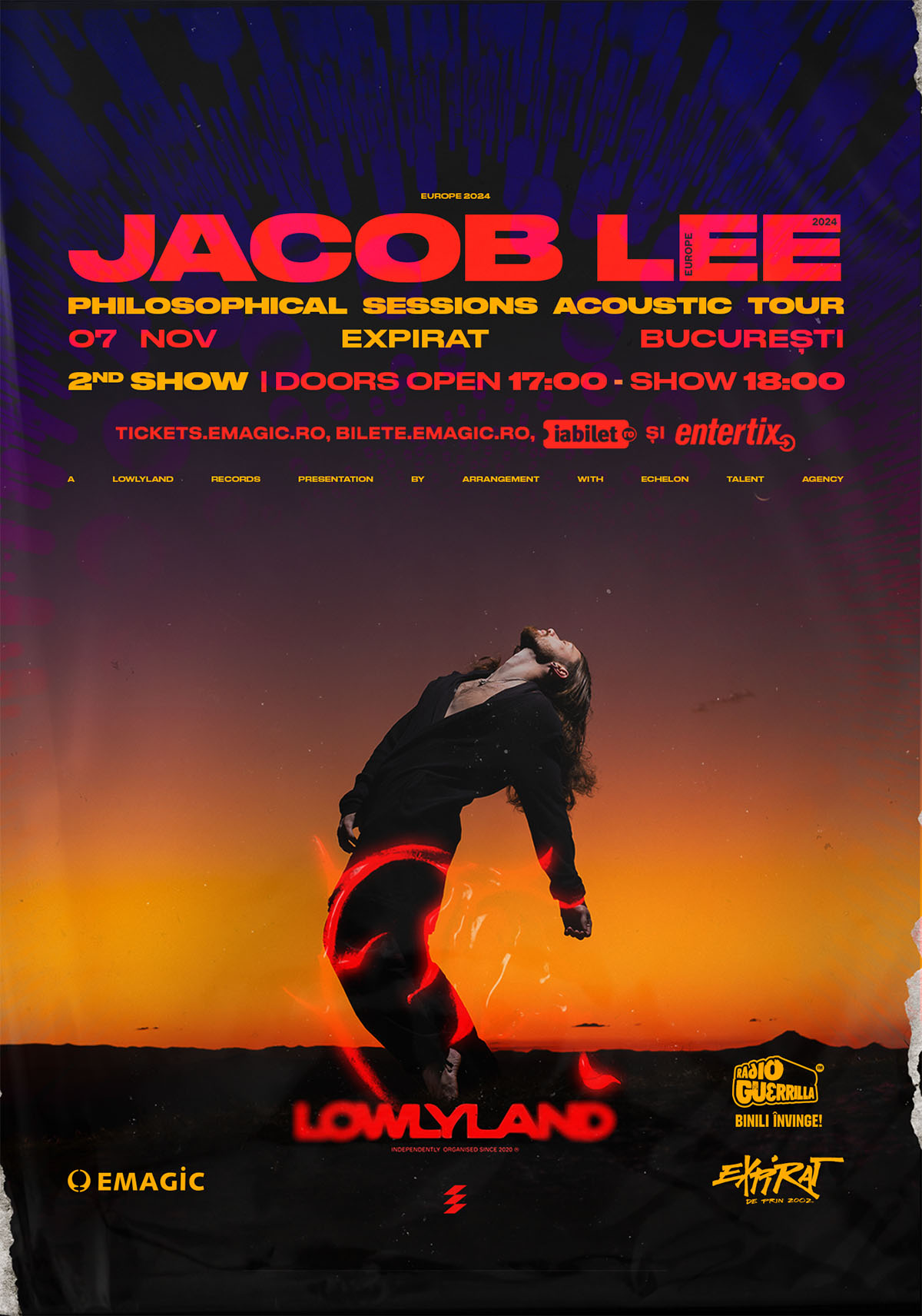 JACOB LEE adaugă al doilea show la București