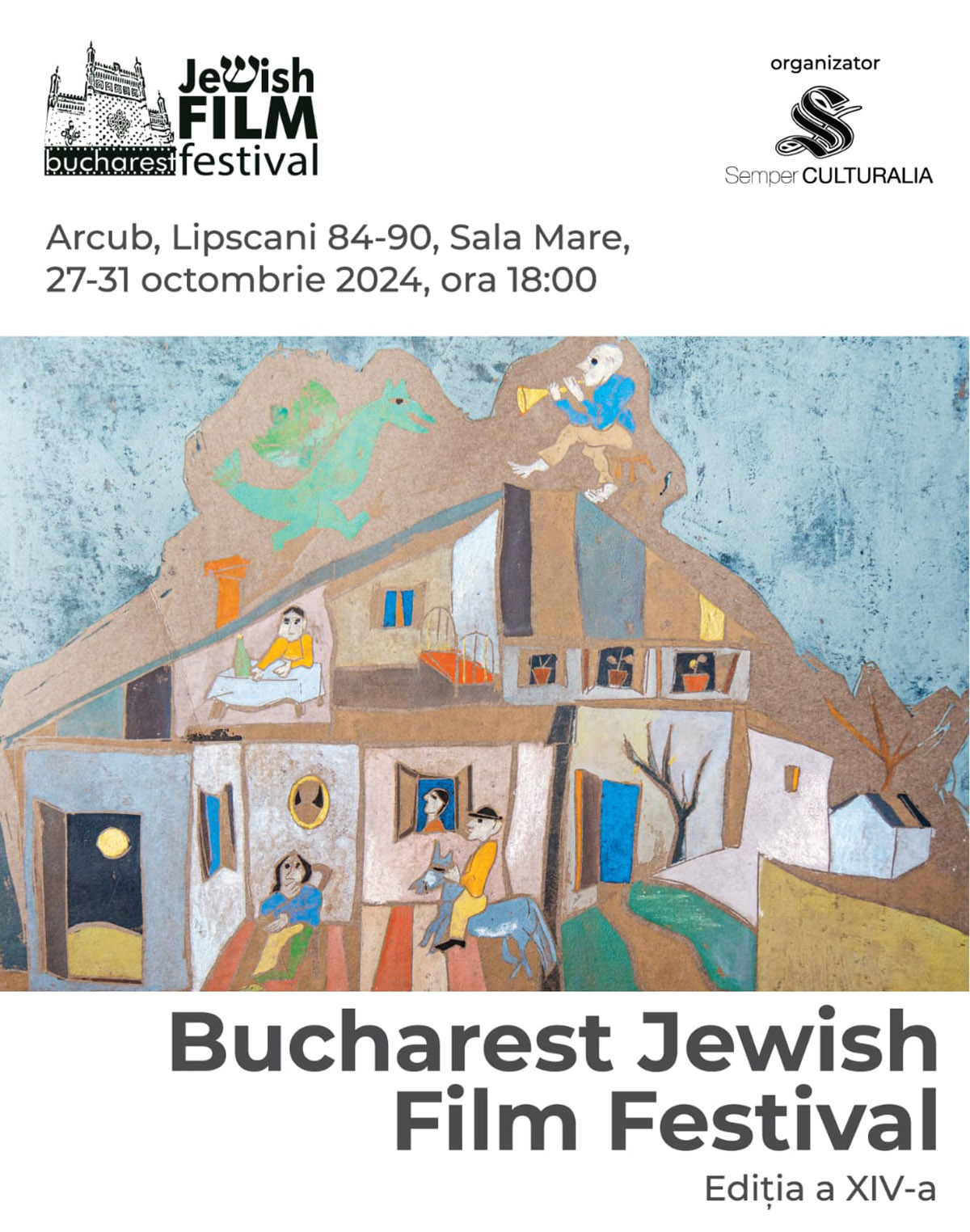 Festivalul Filmului Evreiesc revine la București, între 27 și 31 octombrie 2024