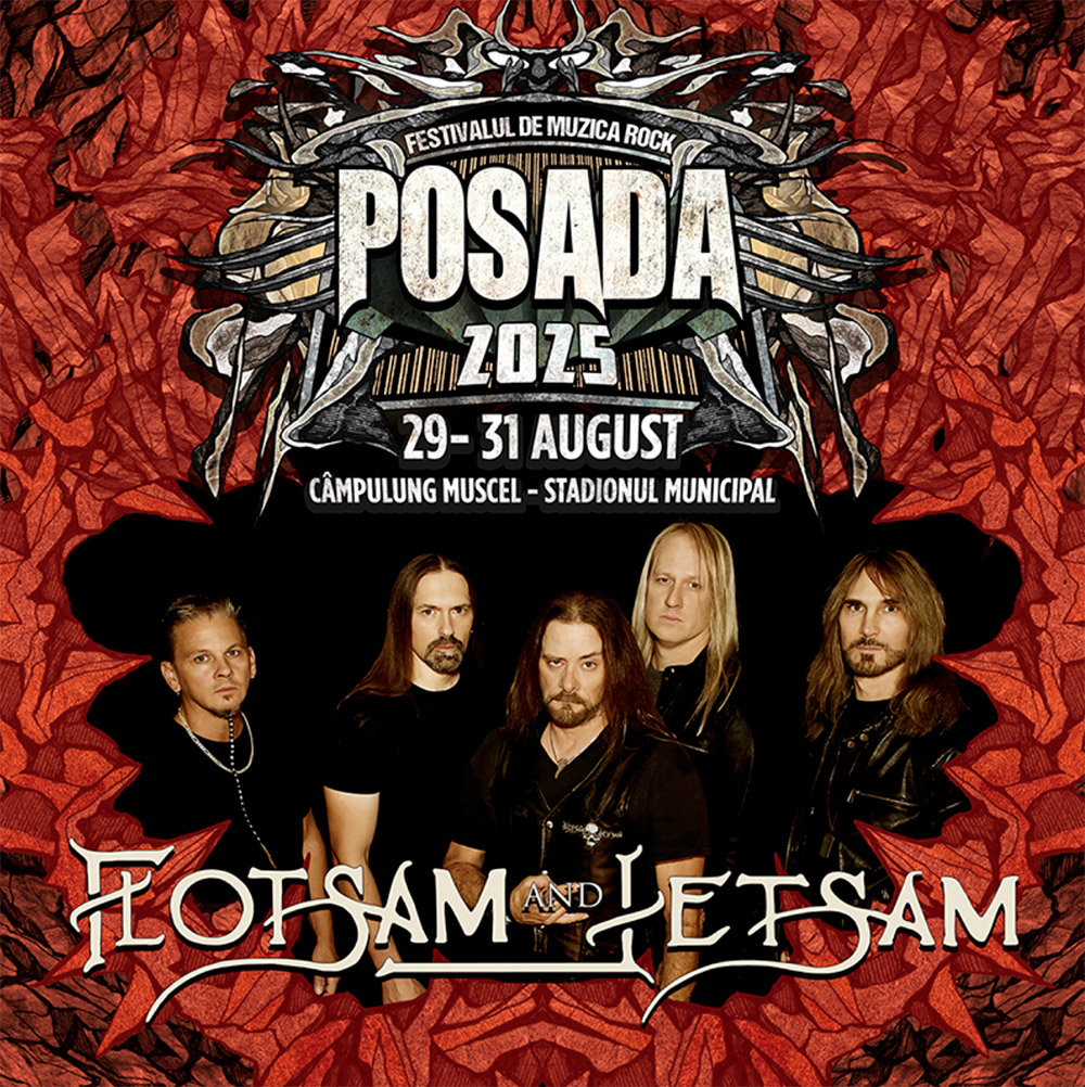 THE HALO EFFECT și FLOTSAM AND JETSAM la Posada Rock Festival 2025!