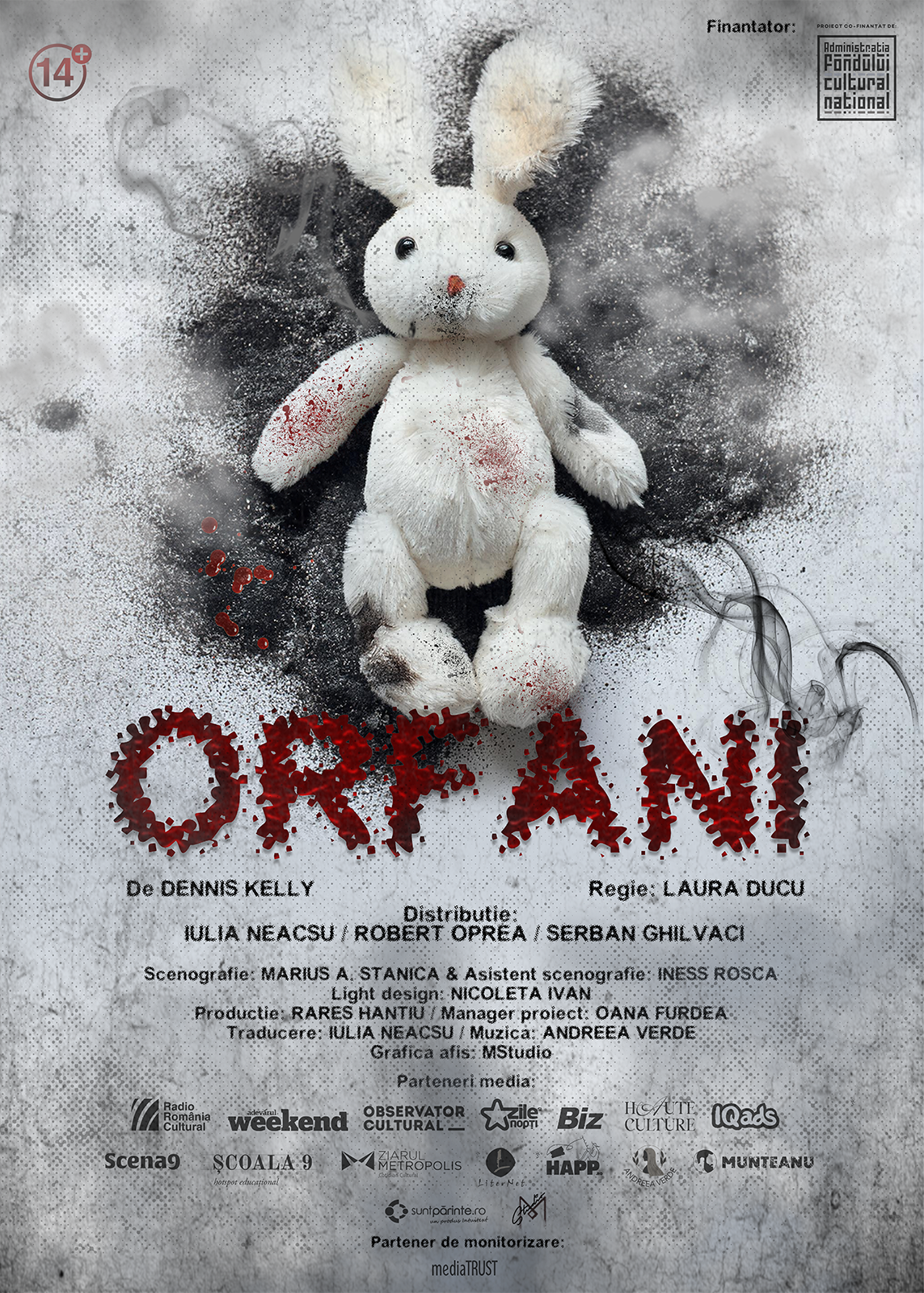 ORFANI - reprezentații dedicate adolescenților și dezbateri cu echipa artistică la ARTHUBx