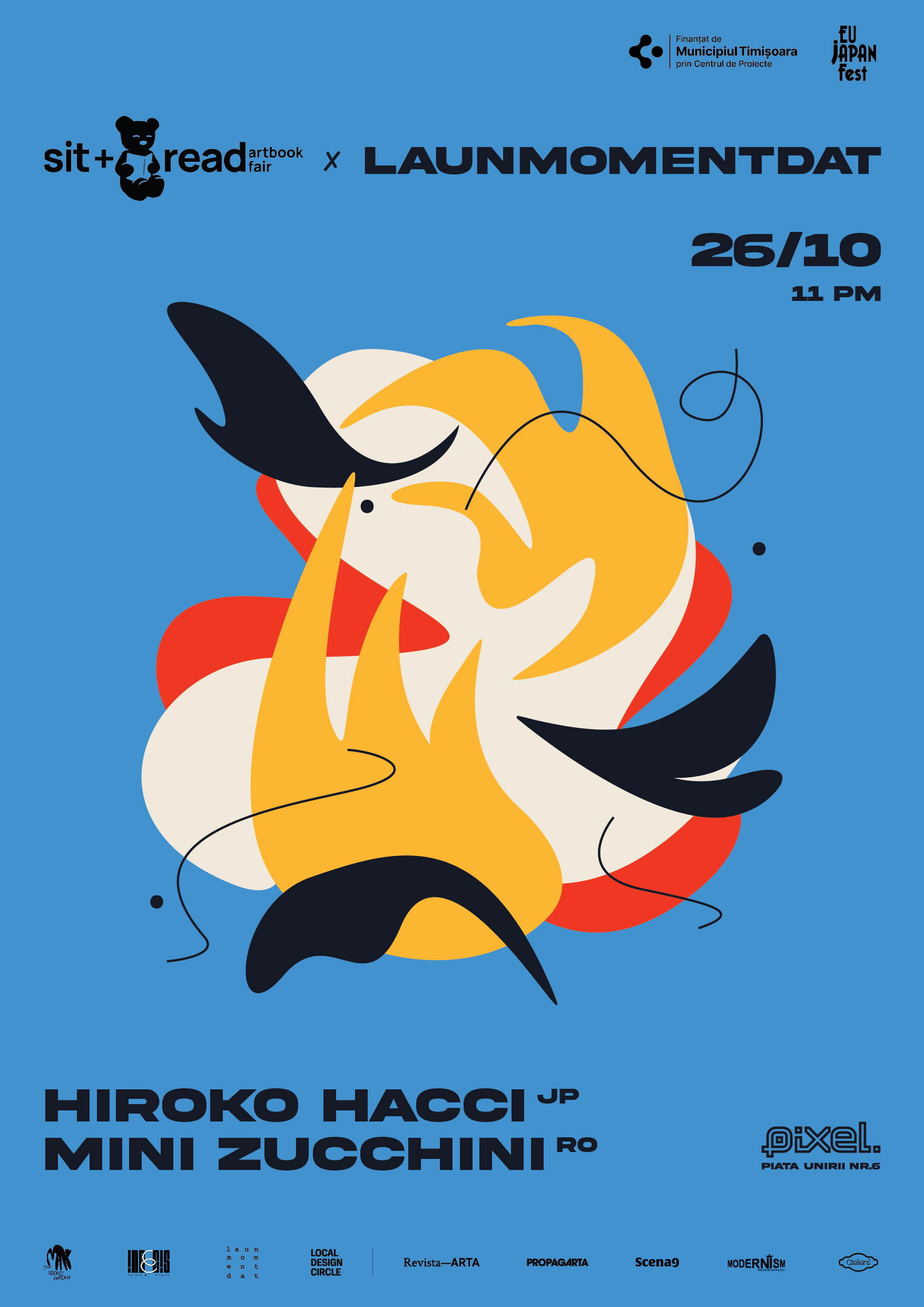 Launmomentdat x Sit+Read prezintă &mdash;&nbsp;Hiroko Hacci (Japonia) și Mini Zucchini (Rom&acirc;nia)