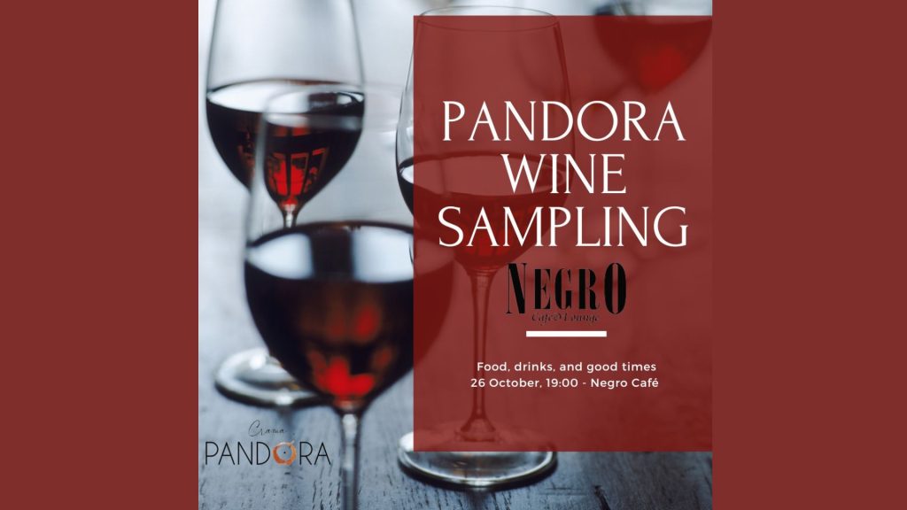 Pandora Wine Sampling