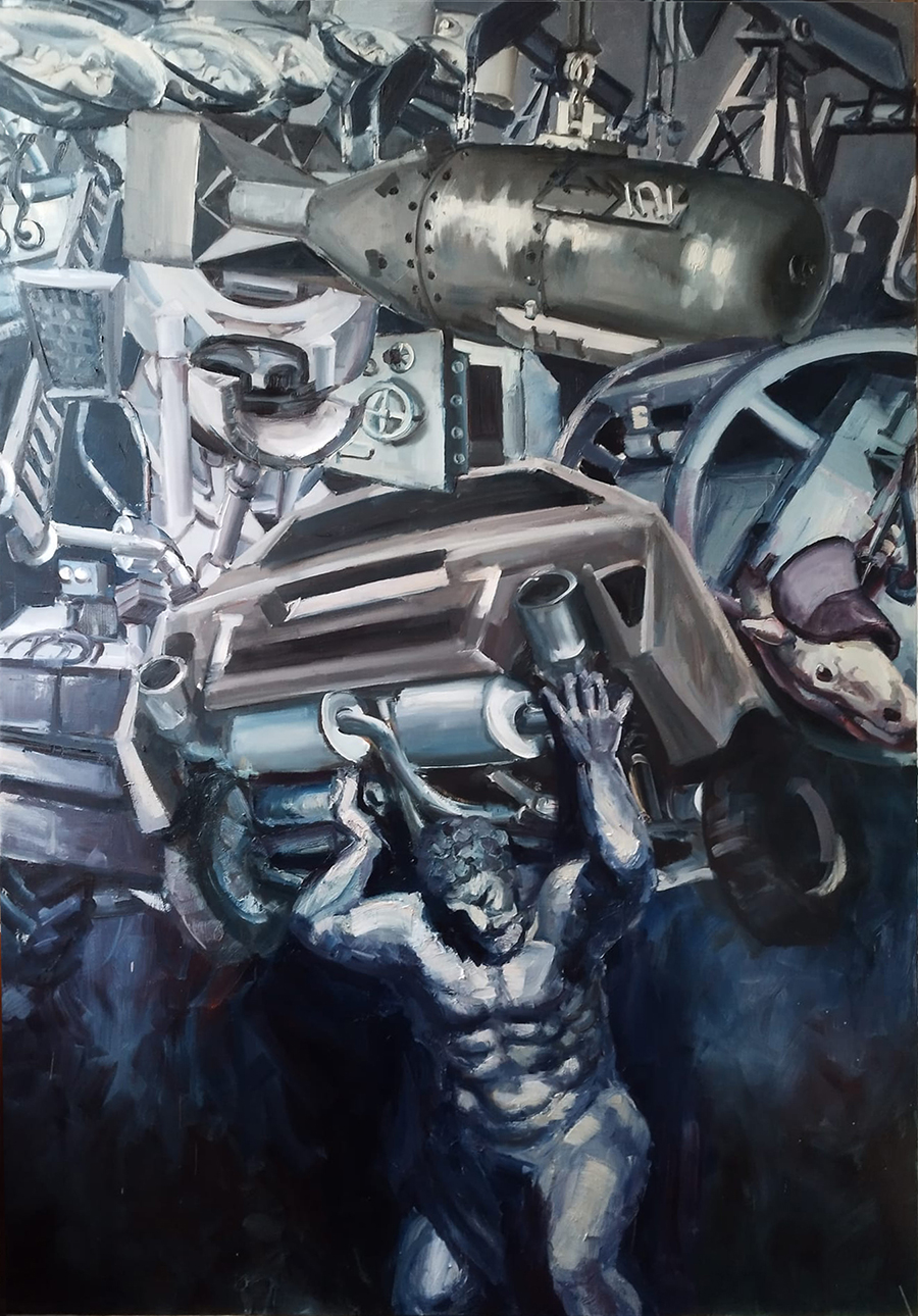 Din 6 noiembrie, expoziția &bdquo;nature humaine&rdquo; a artistului cornel b&acirc;rsan se deschide la ARCUB&nbsp;&ndash; HANUL GABROVENI
